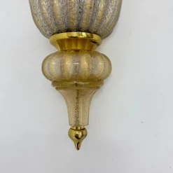 Pamono Wall Lamps Sconce Murano Glass from Barovier & Toso, 1970s, Set of 2><noscript><img width=