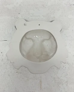 Pamono Wall Mask White Tiger by Ceramiche Boxer