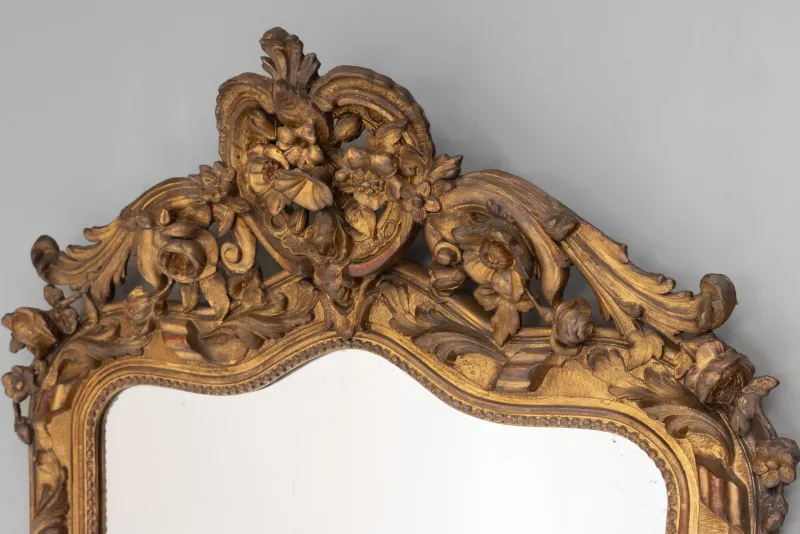Outlet Pamono Wall Pier Mirror, 1870s