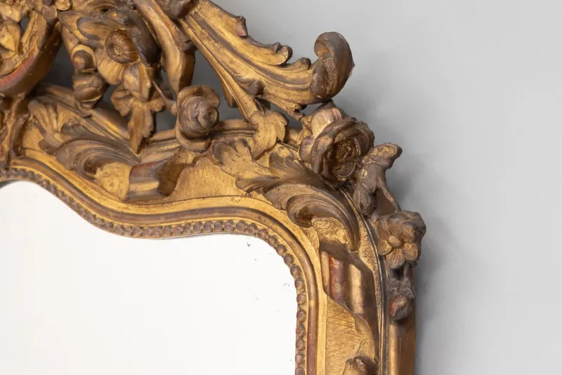 Outlet Pamono Wall Pier Mirror, 1870s