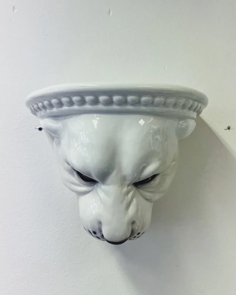 Online Pamono Wall Shelf Panther in White by Ceramiche Boxer