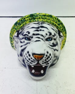 Sale Pamono Wall Shelf White Tiger in Ceramic by Ceramiche Boxer