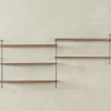 Discount Pamono Wall Shelf with Metal Ladders, 1960s