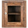 Pamono Wall-Mounted or Built-In Display Case in Solid Wood> Shelves & Wall Units