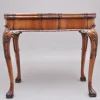 Pamono Walnut Card Table by Howard & Co London, Early 1900s> Game Tables