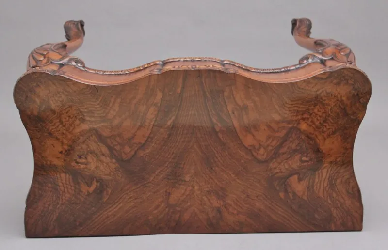 Pamono Walnut Card Table by Howard & Co London, Early 1900s> Game Tables