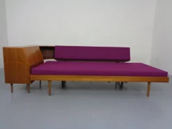 Sale Pamono Walnut Daybed Sofa, Germany, 1950s