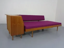 Sale Pamono Walnut Daybed Sofa, Germany, 1950s