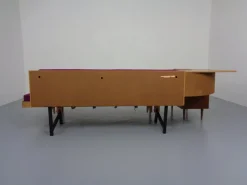 Sale Pamono Walnut Daybed Sofa, Germany, 1950s