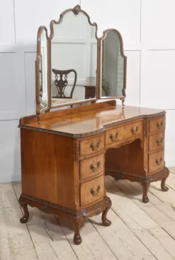 Online Pamono Walnut Dressing Table, 1890s