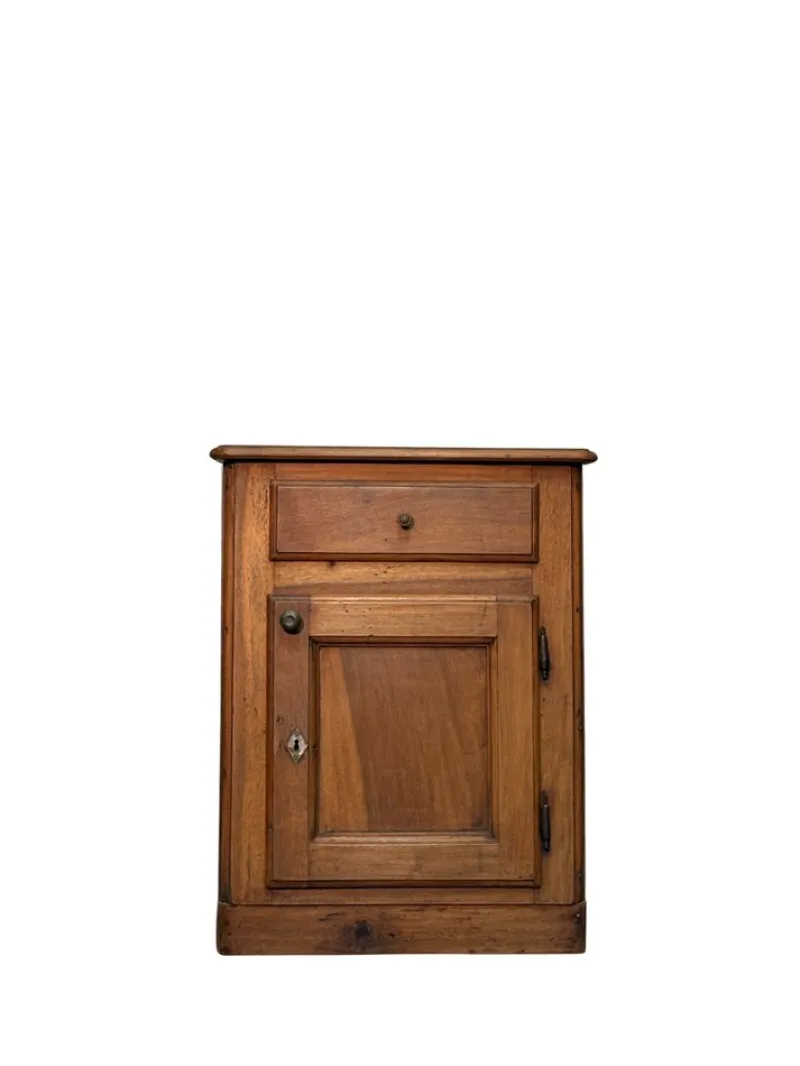 Clearance Pamono Walnut Kneeler Cabinet, 1800s
