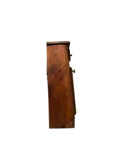 Clearance Pamono Walnut Kneeler Cabinet, 1800s