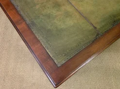 Pamono Walnut Partners Pedestal Desk by Maple & Co., 1900><noscript><img width=