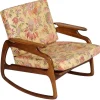 Best Pamono Walnut Rocking Chair by Adrian Pearsall, 1950s