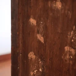 Sale Pamono Walnut Slab Cabinet with Three Drawers
