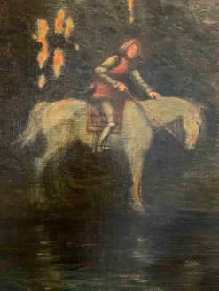 Hot Pamono Walter Einbeck, Nymph, 1915, Oil on Canvas