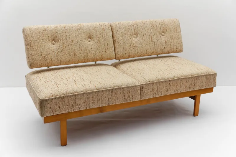 Pamono Walter Knoll for Knoll Stella Sleeper Loveseat, 1950s> Daybeds & Chaises Lounges