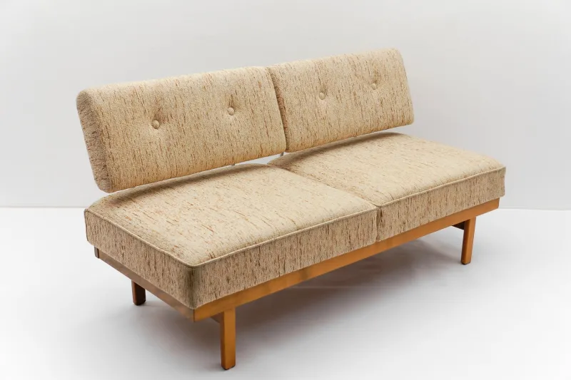 Pamono Walter Knoll for Knoll Stella Sleeper Loveseat, 1950s> Daybeds & Chaises Lounges