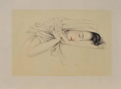 Outlet Pamono Walter Sauer, Murasaki, Signed Engraving