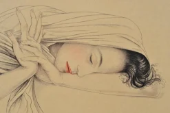 Outlet Pamono Walter Sauer, Murasaki, Signed Engraving