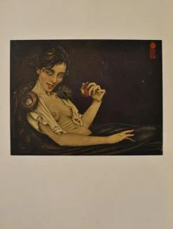 Pamono Walter Sauer, Vice, Signed Engraving