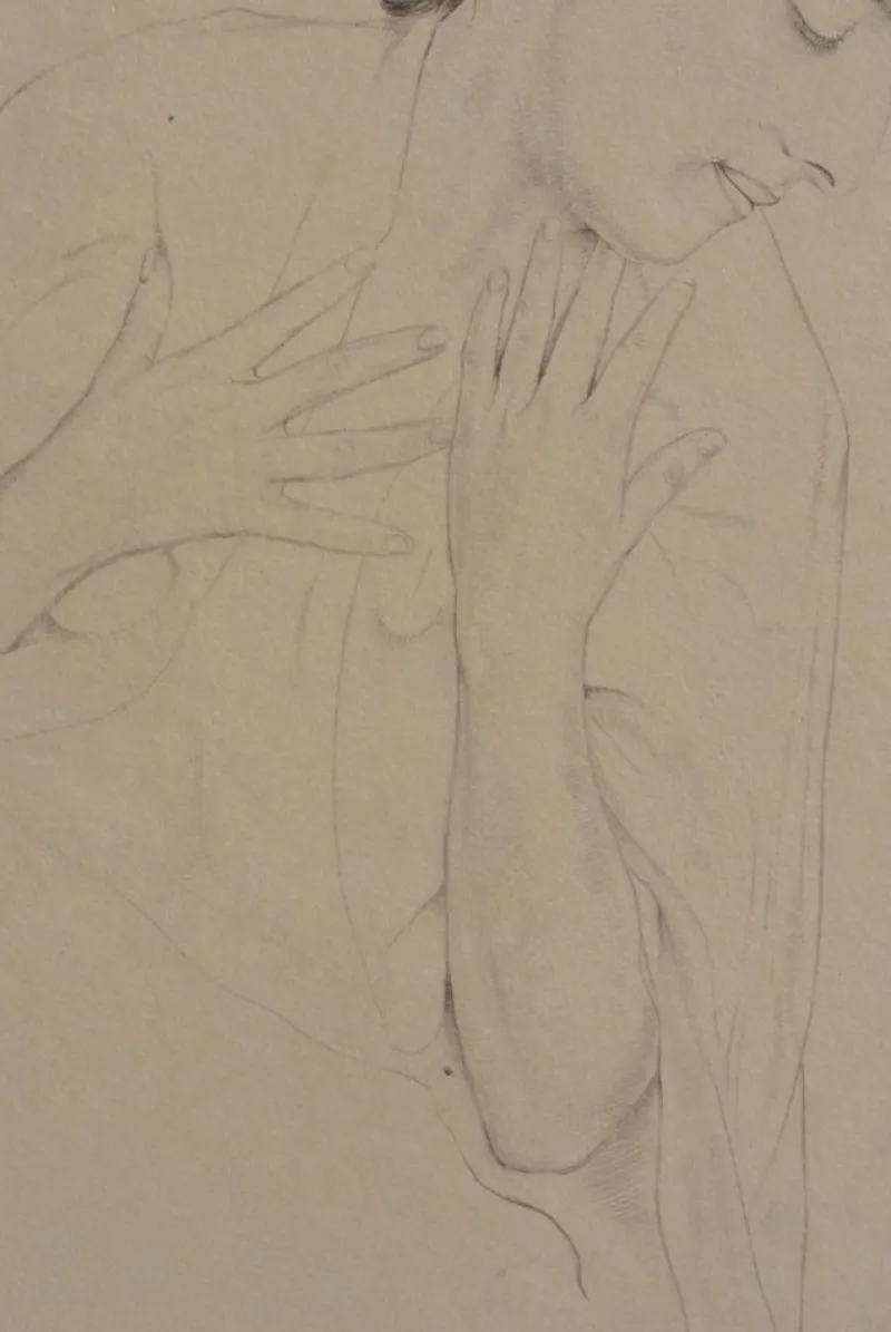 Pamono Walter Sauer, Woman in Profile, Signed Engraving> Prints & Multiples