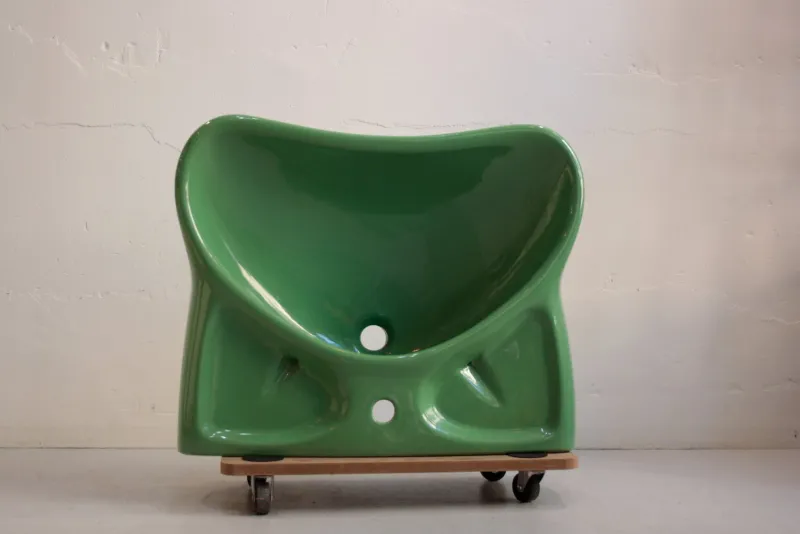 Pamono Washbasin by Luigi Colani for Villeroy & Boch, 1970s> Architectural Elements
