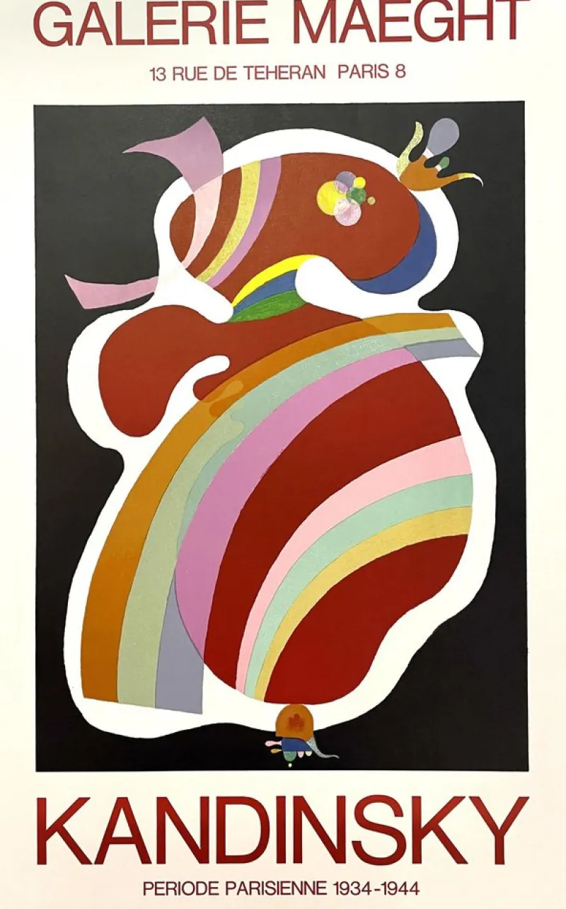 Pamono Wassily Kandinsky, Galerie Maeght, 1969, Poster> Posters