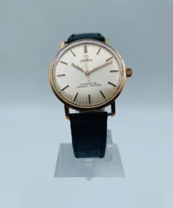 Pamono Watch in 750 Thousandths Gold Hallmarked with Owl Chronometer from Omega> Watches