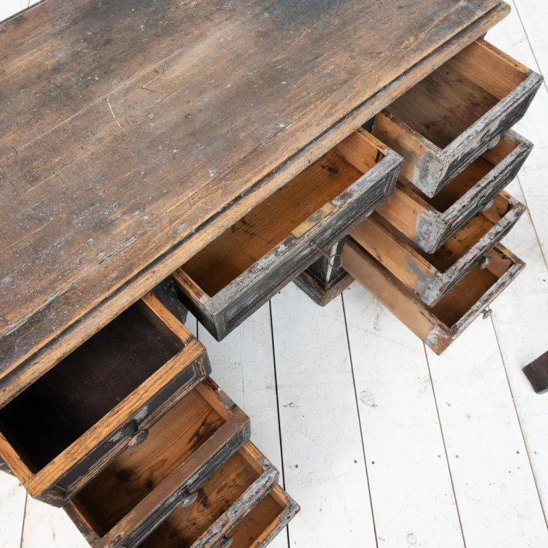 Clearance Pamono Watchmaker's Desk, Early 20th Century