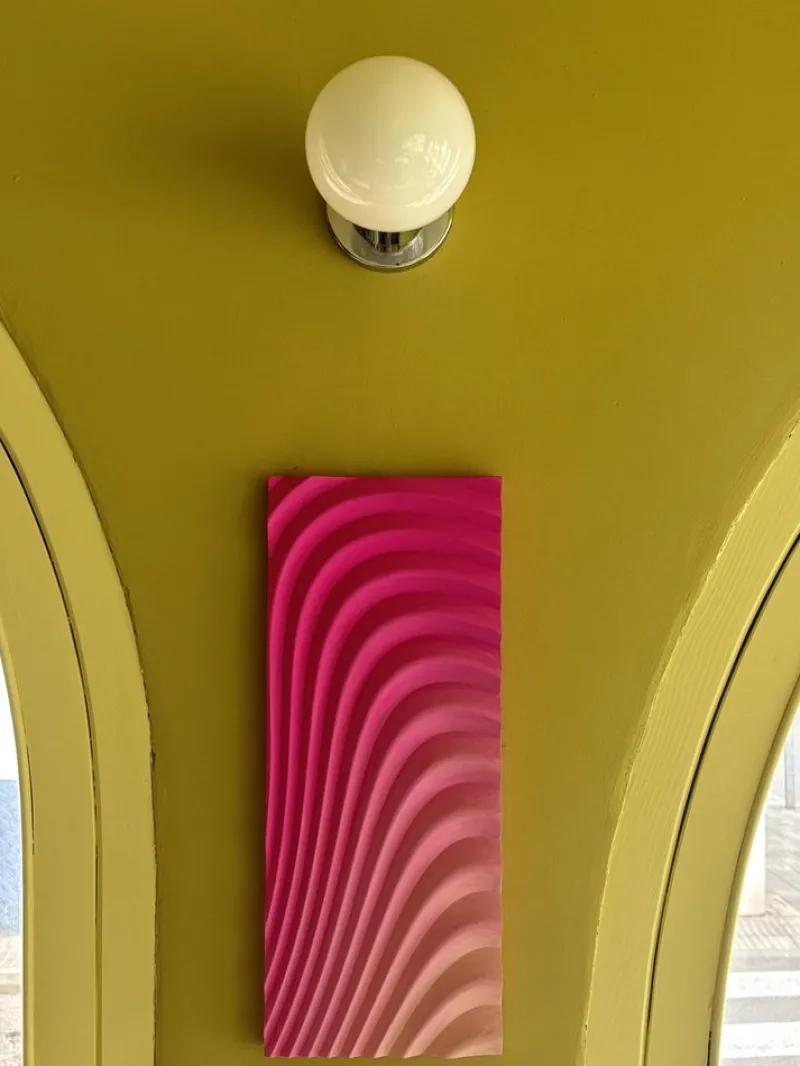 Pamono Wave Gradient Wall Sculpture by Arno Hoogland> Wall Decor