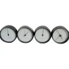 Pamono Weather Station Set by Henning Koppel, 1970s, Set of 4> Clocks