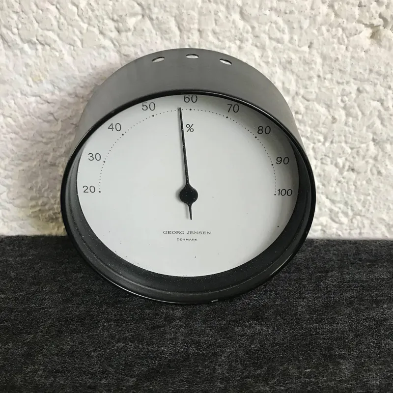 Pamono Weather Station Set by Henning Koppel, 1970s, Set of 4> Clocks