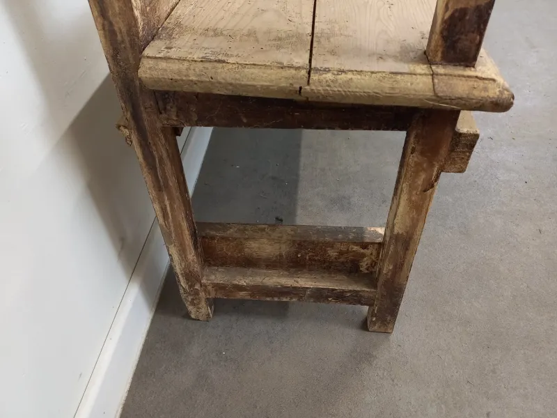 Pamono Weathered Church Bench> Benches