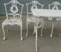 Discount Pamono Weathered Metal Garden Set, 1970s, Set of 5