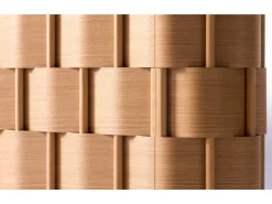 Sale Pamono Weave Double Sided Credenza in Oak Wood by Dahlén Lukas