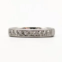 Pamono Wedding Ring in White Gold with Diamonds> Rings