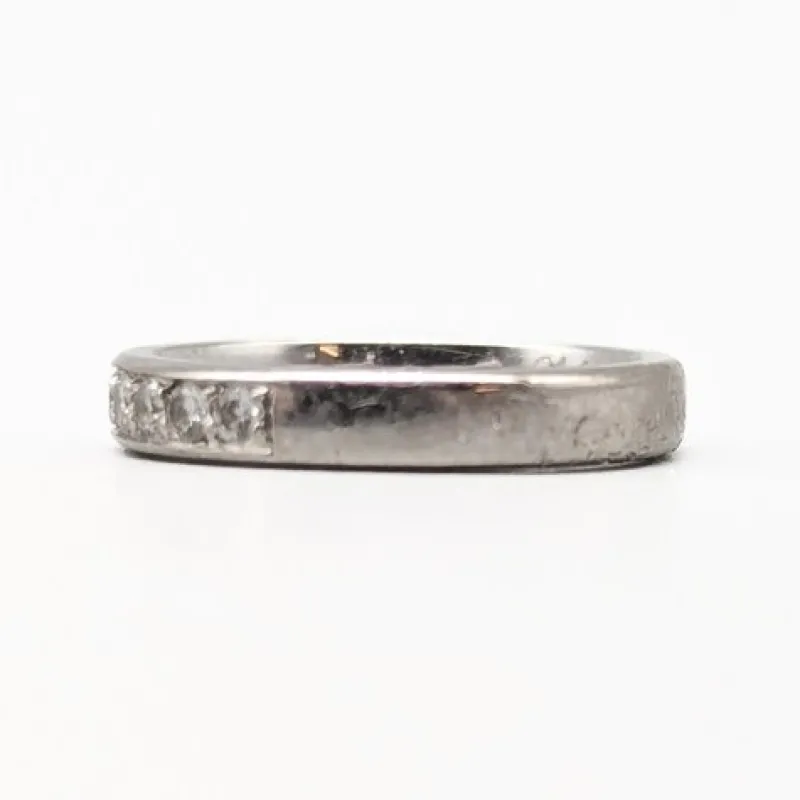Pamono Wedding Ring in White Gold with Diamonds> Rings