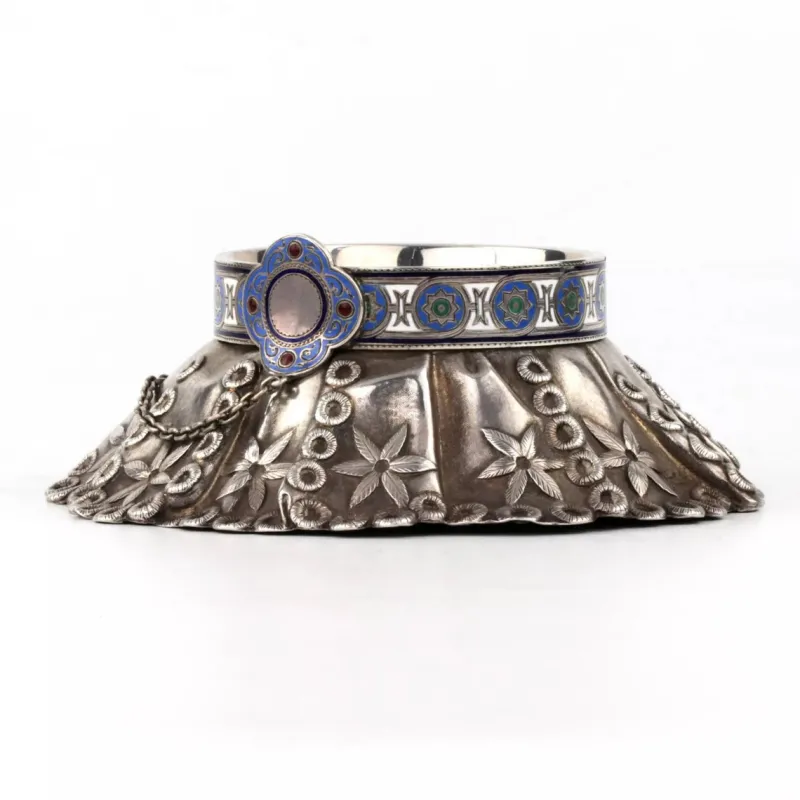 New Pamono Wedding Salt Shaker by Pavel Ovchinnikov, 1874