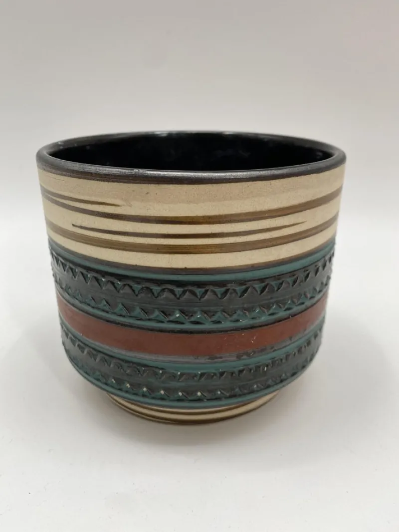 Hot Pamono West German Ceramic Flower Pot, 1950s