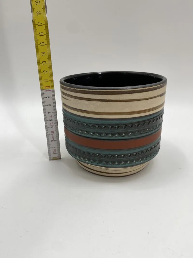 Hot Pamono West German Ceramic Flower Pot, 1950s
