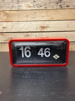 Pamono West German Station Flip Clock from TN Tele Norma, 1960s> Clocks