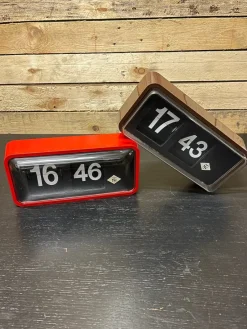 Pamono West German Station Flip Clock from TN Tele Norma, 1960s><noscript><img width=