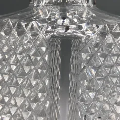 Pamono Whiskey Carafe in Diamond Cut Lead Crystal from Riedel, 1980s><noscript><img width=