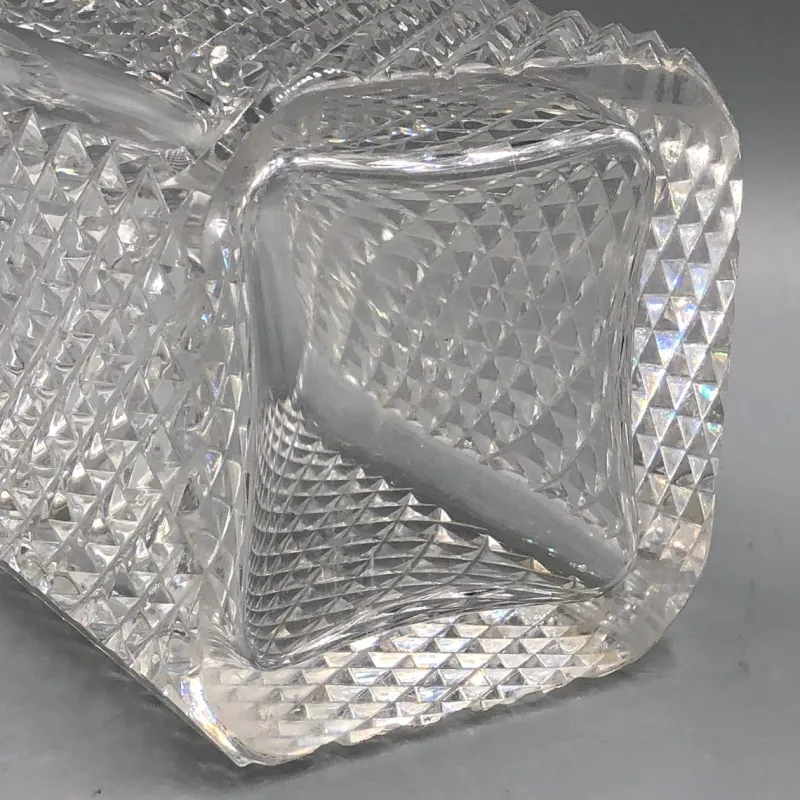 Pamono Whiskey Carafe in Diamond Cut Lead Crystal from Riedel, 1980s> Bottles, Carafes & Jugs