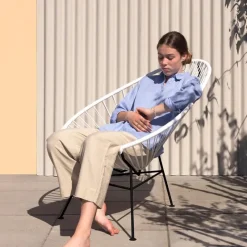 Best Pamono White Acapulco Chair by OK Design