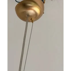 Pamono White and Amber Spots Sphere Pendant Light in Murano Glass by Simoeng><noscript><img width=