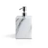 Pamono White Carrara Marble Squared Soap Dispenser from Fiammettav Home Collection, 2019> Decorative Objects