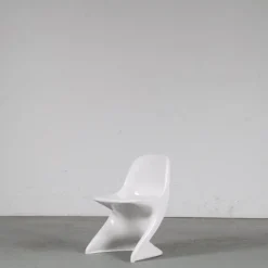 Clearance Pamono White Casalino Children's Chair by Alexander Begge for Casala, Germany, 2000s