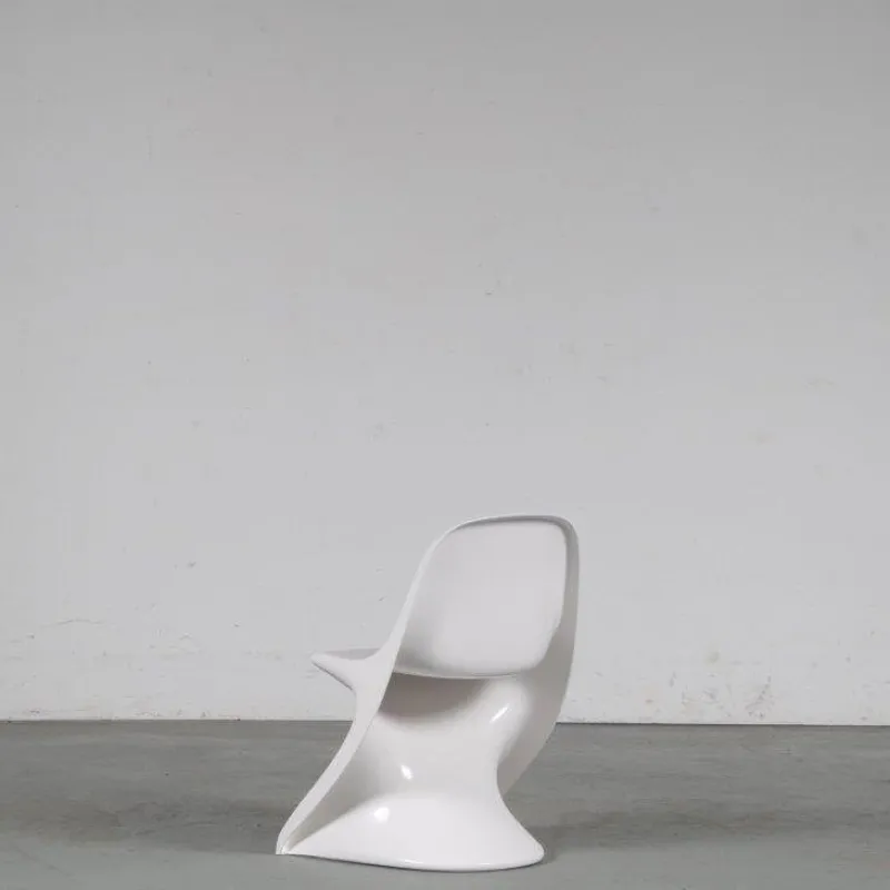 Clearance Pamono White Casalino Children's Chair by Alexander Begge for Casala, Germany, 2000s